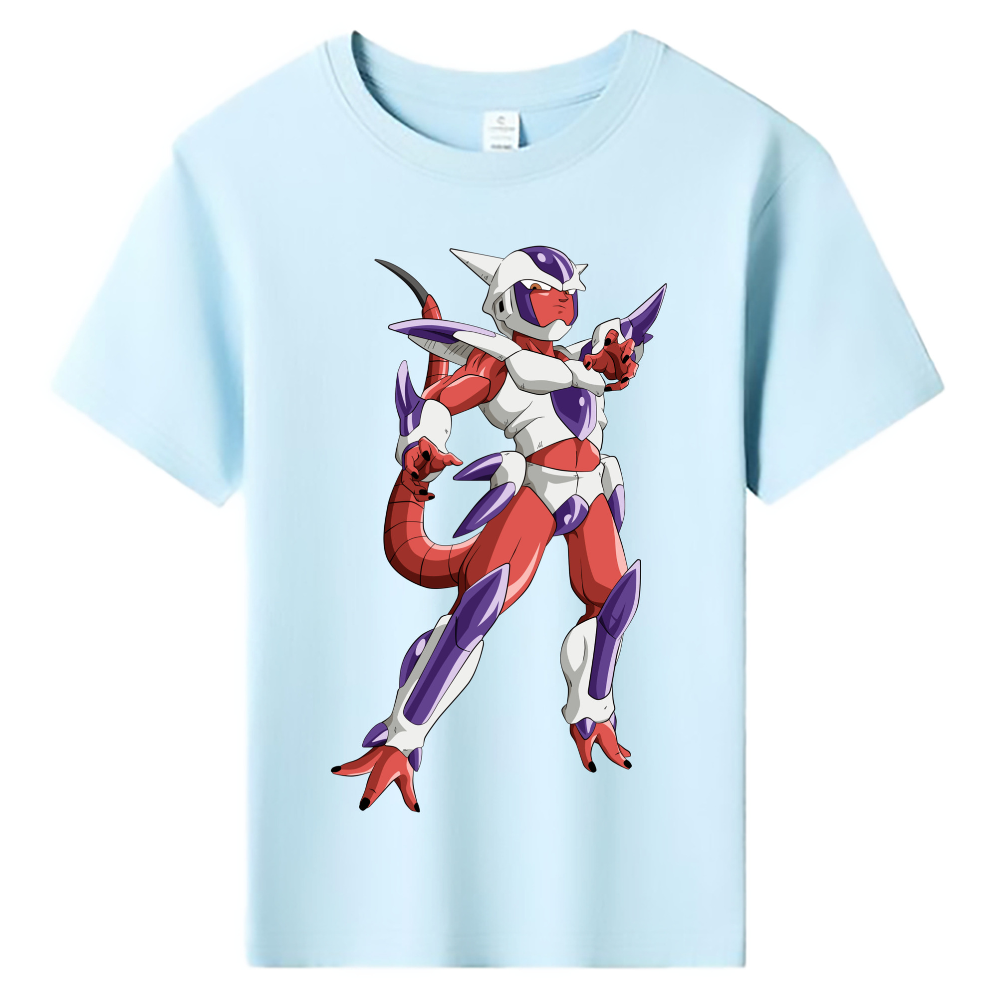 （画像用） ドラゴンボール フリーザ DRAGON BALL Frieza 綿100％キッズTシャツ（フロントプリント）